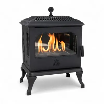 Victoria 85 - Vrijstaande bio-ethanolkachel in gietijzer