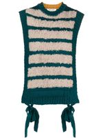 Henrik Vibskov Spencer met colourblocking - Groen - thumbnail