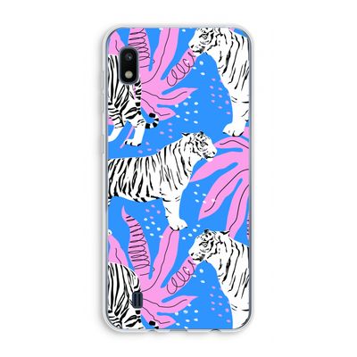 Tijger: Samsung Galaxy A10 Transparant Hoesje