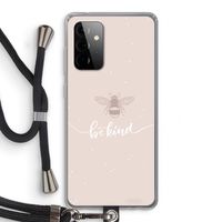 Be(e) kind: Samsung Galaxy A72 5G Transparant Hoesje met koord