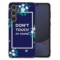 Samsung Galaxy S24 FE | Telefoon Hoesje | Flowers Blue DTMP