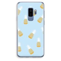Ananasjes: Samsung Galaxy S9 Plus Transparant Hoesje
