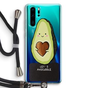 Avocuddle: Huawei P30 Pro Transparant Hoesje met koord