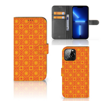 iPhone 13 Pro Max Telefoon Hoesje Batik Oranje