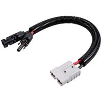 Hoogspanningsstekker naar PV-stekker type B TC-12195636 Zwart, Rood TRU COMPONENTS Inhoud: 1 stuk(s)