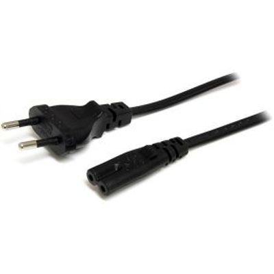 StarTech.com 2m Standaard Laptop Voedingskabel EU naar C7