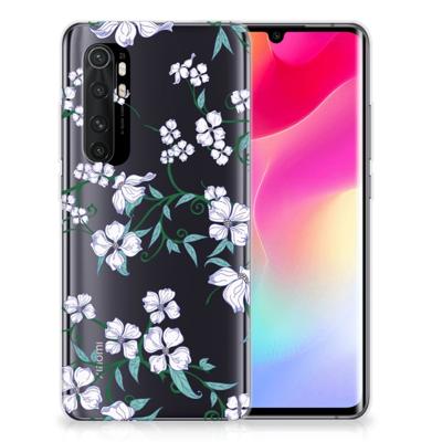 Xiaomi Mi Note 10 Lite Uniek | TPU Case | Blossom White