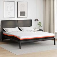 Matrassen Wit, Grijs 200 x 200 cm 100% polyester jacquard stof Matrassen Wit, Grijs 200 x 200 cm 100% polyester jacquard stof