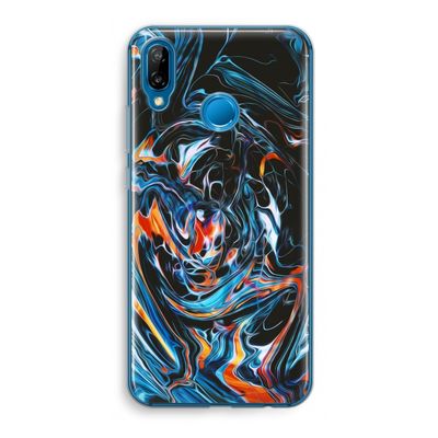 Black Unicorn: Huawei P20 Lite Transparant Hoesje