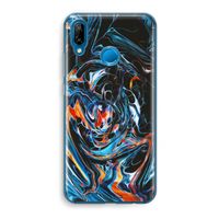 Black Unicorn: Huawei P20 Lite Transparant Hoesje