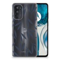 Motorola Moto G52/G82 | TPU Case | Leaves Blue