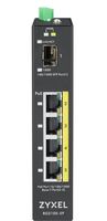 ZyXEL RGS100-5P Unmanaged L2 Gigabit Ethernet (10/100/1000) Power over Ethernet (PoE) Zwart - thumbnail