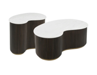 Salontafel Mayfield set van 2 - bruin