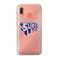Superlady: Samsung Galaxy A20e Transparant Hoesje