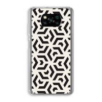 Crazy pattern: Xiaomi Poco X3 NFC Transparant Hoesje