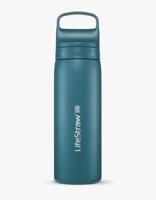 LifeStraw Go 2.0 Stainless Steel Water Filter Bottle - 500 ml - Laguna Teal