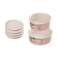 Set van 2 cakevormen en laagjescakevormen - DR oeTKER - Retro - 18 en 20 cm