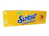 Sunkist Sunkist - Mango Orange 355ml 12 Blikjes