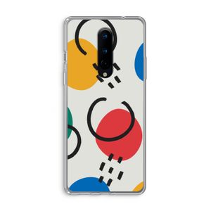 Illustratieve pop 3: OnePlus 8 Transparant Hoesje