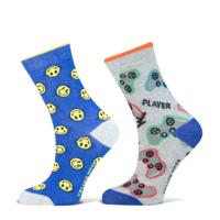 Kinder sokken van katoen met game dessin