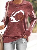 Casual Loose Sweatshirt - thumbnail