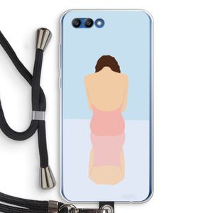 Mirror: Honor 10 Transparant Hoesje met koord