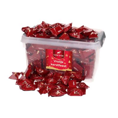 Côte d'Or Mini Bouchée "Vrolijk Kerstfeest" - chocolade kerstcadeau
