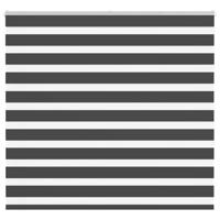 VidaXL Zebra rolgordijn 160x150 cm stofbreedte 155,9 cm zwart