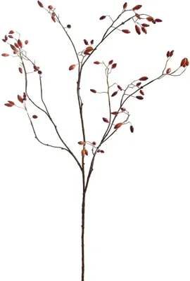 Pure Royal kunsttak rozenbottel 130cm oranje