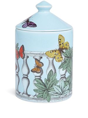 Fornasetti bougie parfumée Se Poi (310g) - Bleu