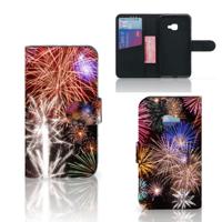 Samsung Galaxy Xcover 4 | Xcover 4s | Wallet Case | met Pasjes | Vuurwerk