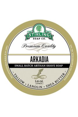 Stirling Soap Co. scheercrème Arkadia 165ml