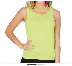 Disco Tanktop Neon Groen