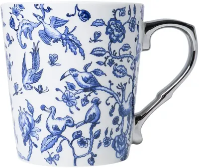 Heinen Delfts Blauw mok keramiek bonte familie 8.5x9.5cm delfts blauw