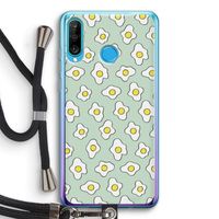 Spiegeleitjes: Huawei P30 Lite Transparant Hoesje met koord