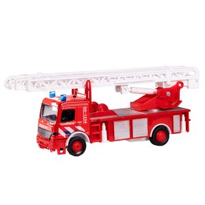 Speelgoed brandweerwagen met ladder 15 cm   -