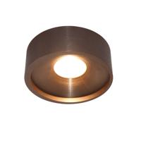 Artdelight Plafondlamp Orlando Ø 14 cm koper brons