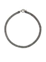 Brunello Cucinelli collier ras du cou à micro-perles - Argent