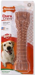 NYLABONE DURA CHEW VOOR HARDE BIJTERS BACONSMAAK VANAF 23 KG