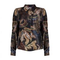 Geisha - Zwart | unisex | Top | Zwart | XXL | regular | Kamst mode