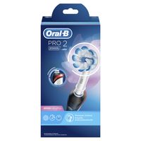 Oral-B elektrische tandenborstel Pro 2 2000S zwart - 2 poetsstanden - thumbnail