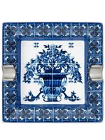 Dolce & Gabbana cendrier en porcelaine à bords contrastants - Bleu - thumbnail