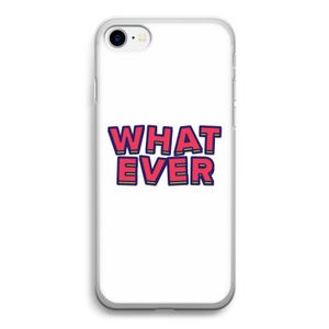 Whatever: iPhone SE 2020 Transparant Hoesje