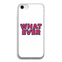 Whatever: iPhone SE 2020 Transparant Hoesje