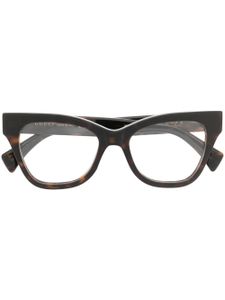 Gucci Eyewear lunettes de vue à monture papillon - Marron