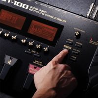 Boss GT-100 Version 2.0 multi-effectprocessor voor gitaar - thumbnail