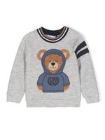 Patachou sweat à imprimé Teddy Bear - Gris