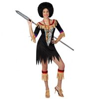 Zulu outfit voor dames M/L (38-40)  -
