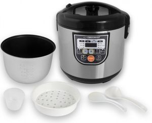 Esperanza EKG011 Multicooker - Elektrische Snelkookpan, Pastakoker, Rijstkoker en Stomer, Stoomkoker - 5L