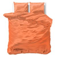 Sleeptime Beauty Skin Care Dekbedovertrek Orange-1-persoons (140 x 200/220 cm)